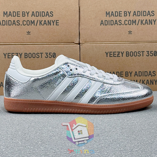 נעלי adidas Samba OG כסף, זהב, שחור 18