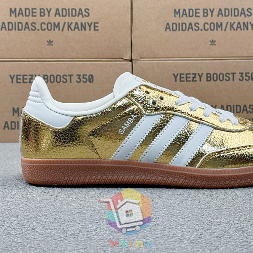 נעלי adidas Samba OG כסף, זהב, שחור 20
