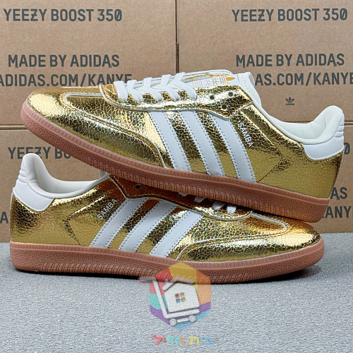 נעלי adidas Samba OG כסף, זהב, שחור 23