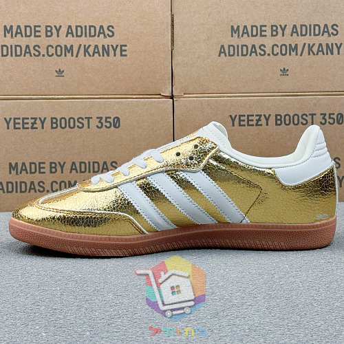 נעלי adidas Samba OG כסף, זהב, שחור 24