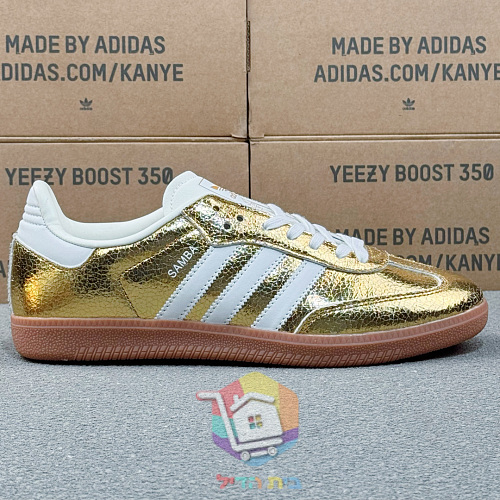 נעלי adidas Samba OG כסף, זהב, שחור 27