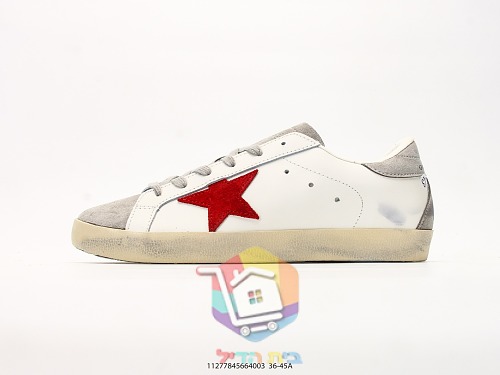 Golden Goose Super-Star mit rotem Stern