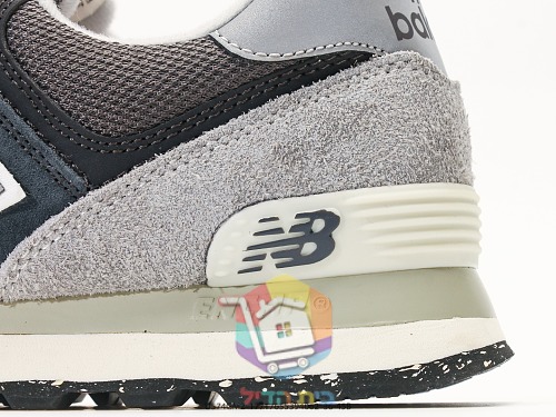 נעלי New Balance 574 בז', כחול כהה, אפור 14