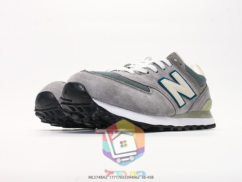 נעלי New Balance 574 בז', כחול כהה, אפור 26