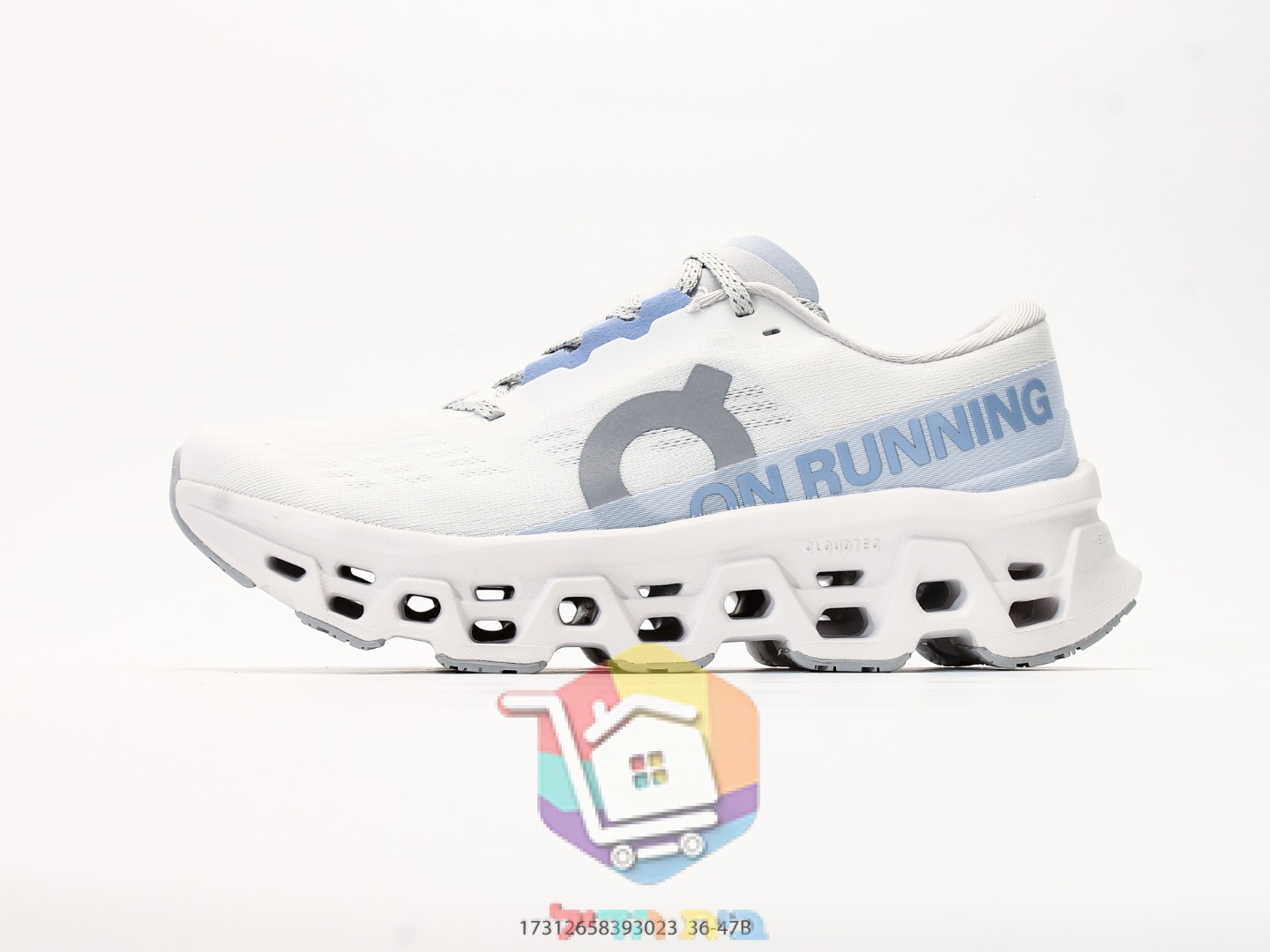 Scarpe da running On Cloudmonster 3, bianco in tre colorazioni