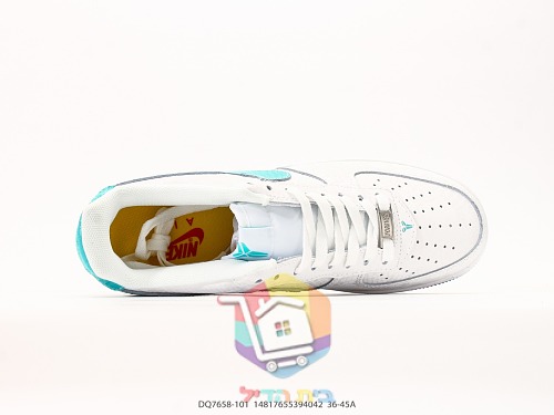 נעלי Nike Air Force 1 Low Kobe Bryant לבן עם סוליה צבעונית 7