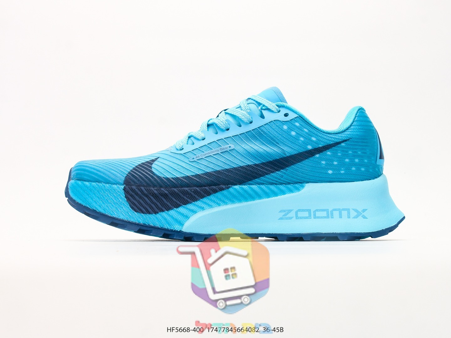 Nike ZoomX Laufschuhe in Hellblau