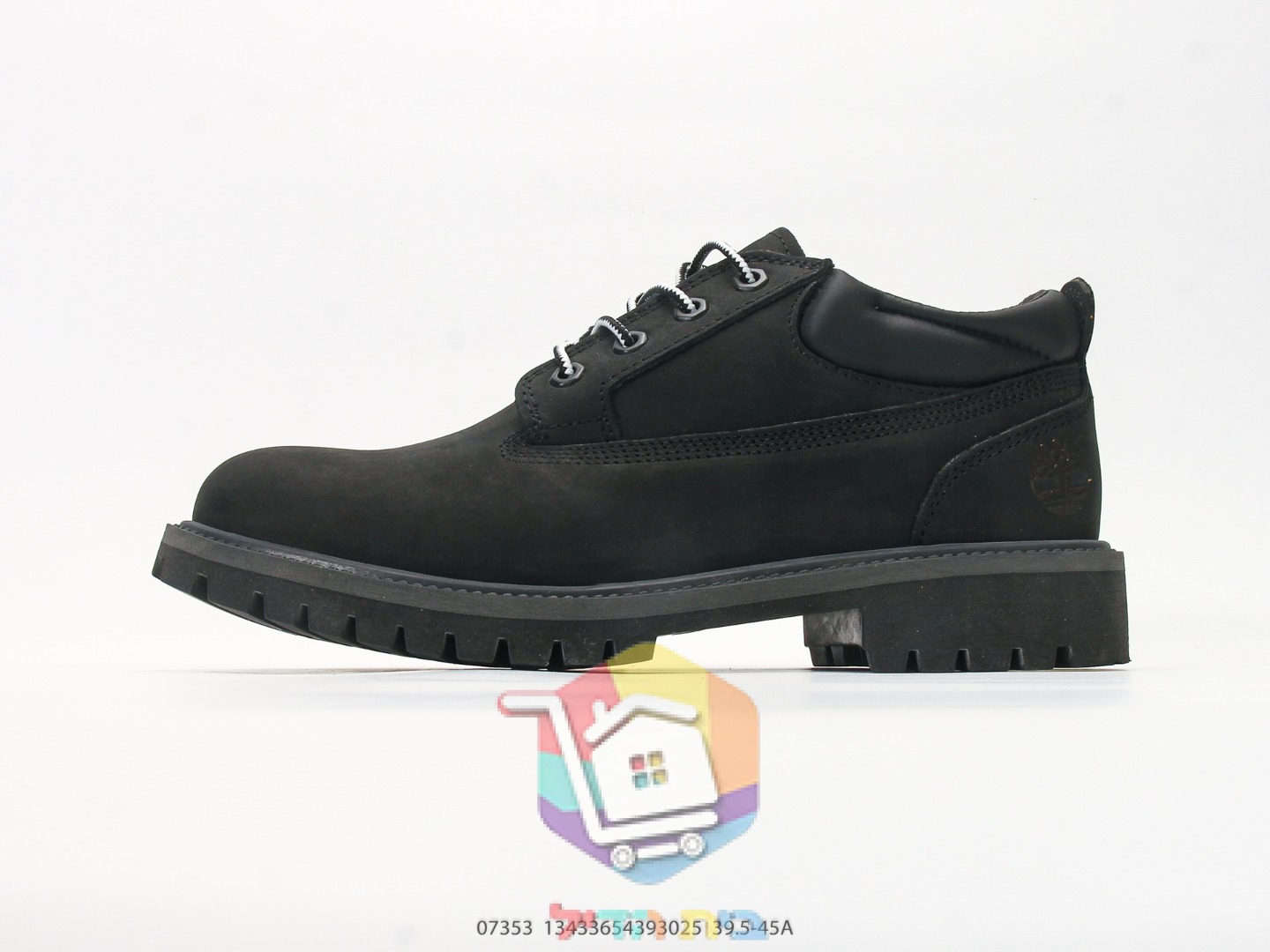 נעלי Timberland Classic Oxford שחור, חום-צהוב
