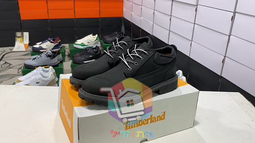 נעלי Timberland Classic Oxford שחור, חום-צהוב 1