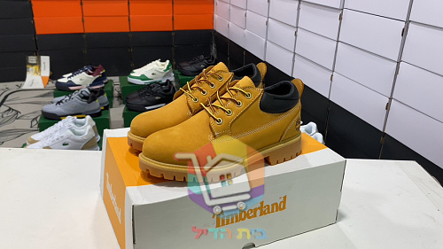 נעלי Timberland Classic Oxford שחור, חום-צהוב 11
