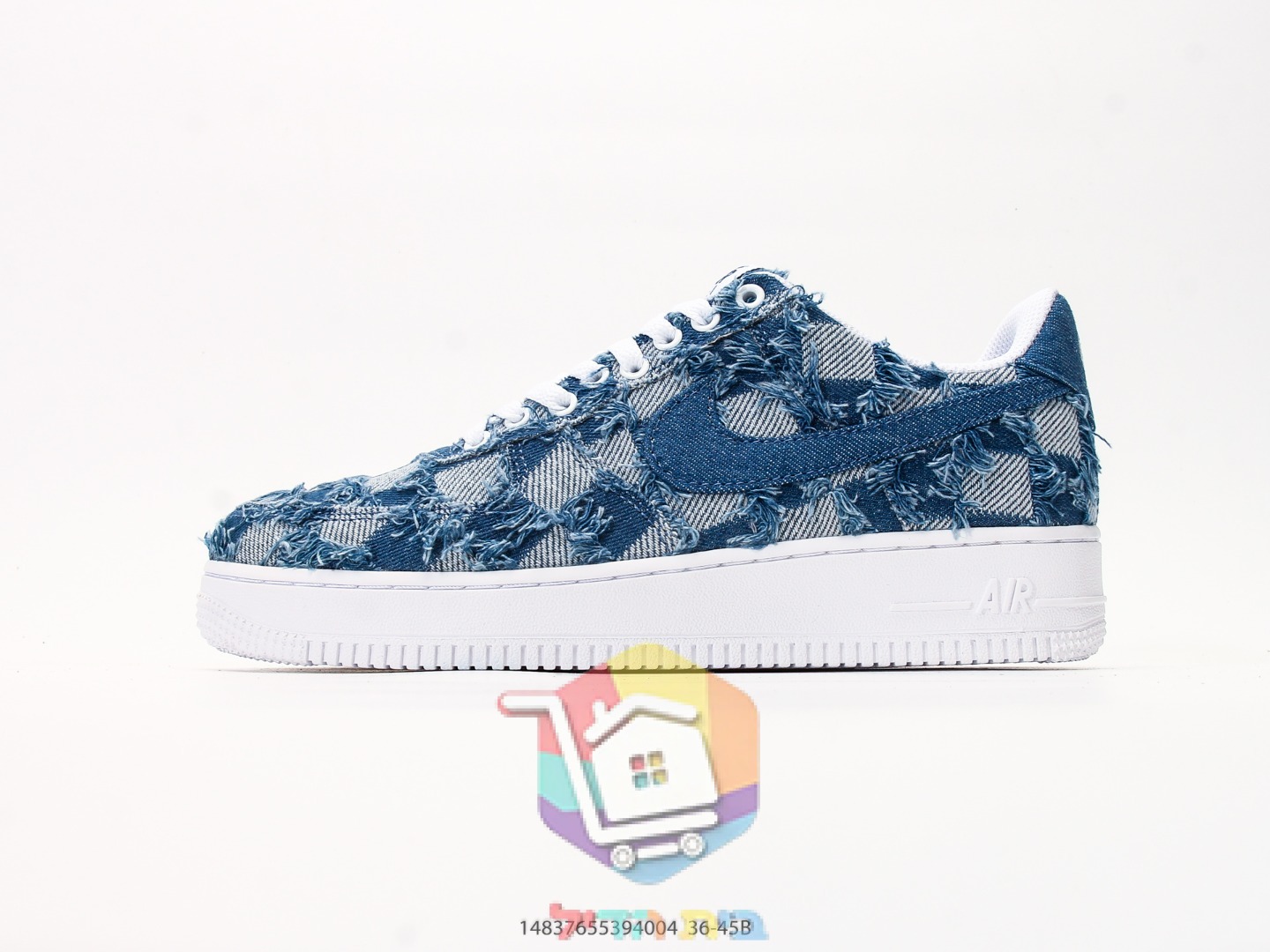 נעלי Nike Air Force 1 Low מדנים משובץ מרופט