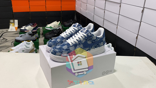 נעלי Nike Air Force 1 Low מדנים משובץ מרופט 1