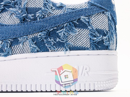 נעלי Nike Air Force 1 Low מדנים משובץ מרופט 3