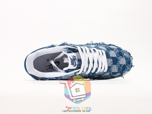 נעלי Nike Air Force 1 Low מדנים משובץ מרופט 7