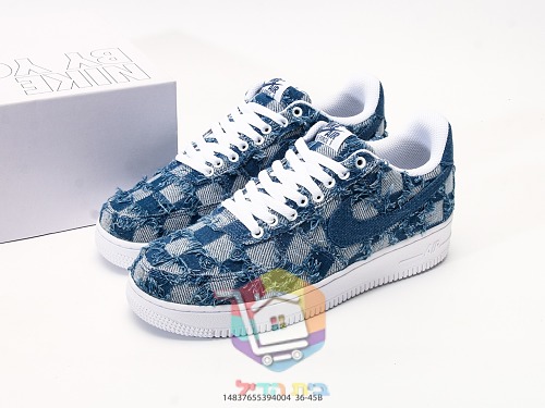 נעלי Nike Air Force 1 Low מדנים משובץ מרופט 10