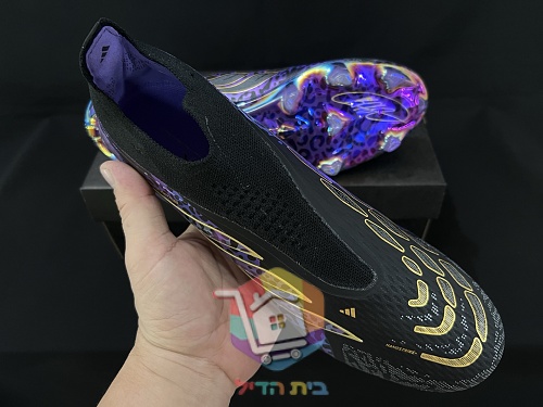 Scarpe da calcio adidas Predator Elite FT Kaká, nero e viola 4