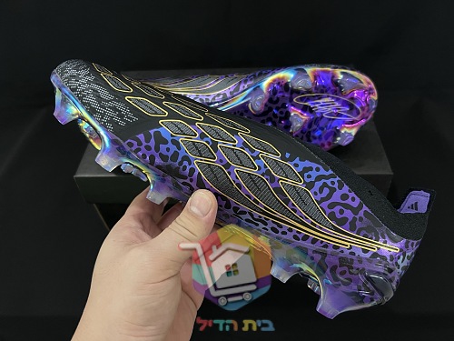 Scarpe da calcio adidas Predator Elite FT Kaká, nero e viola 9