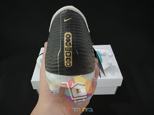 נעלי כדורגל Nike Mercurial Kylian Mbappé, זהב וטורקיז 2