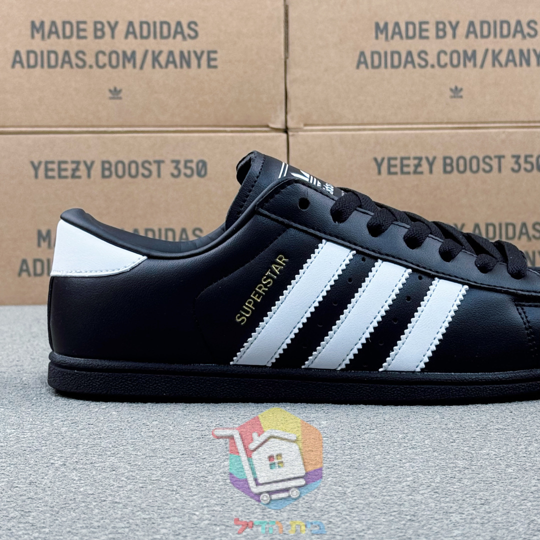 נעלי adidas Superstar II שחור, לבן