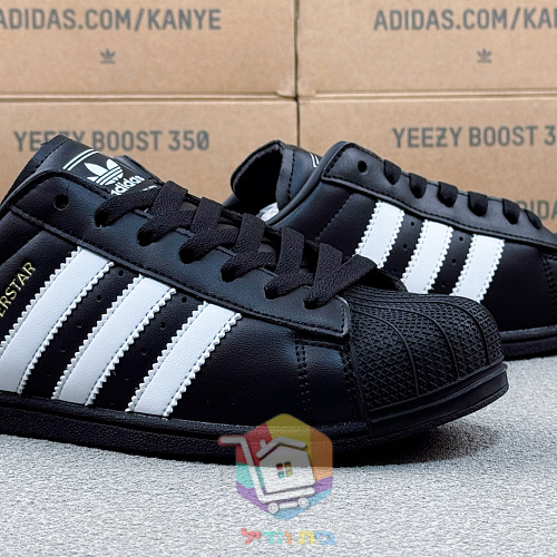 נעלי adidas Superstar II שחור, לבן 4