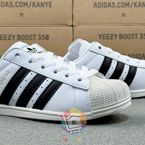 נעלי adidas Superstar II שחור, לבן 12