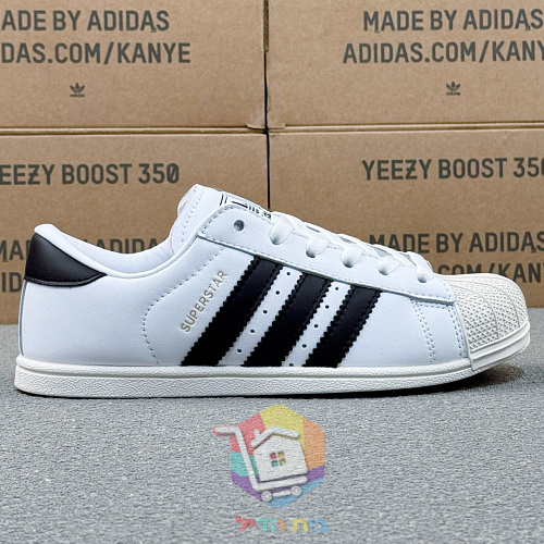 נעלי adidas Superstar II שחור, לבן 18