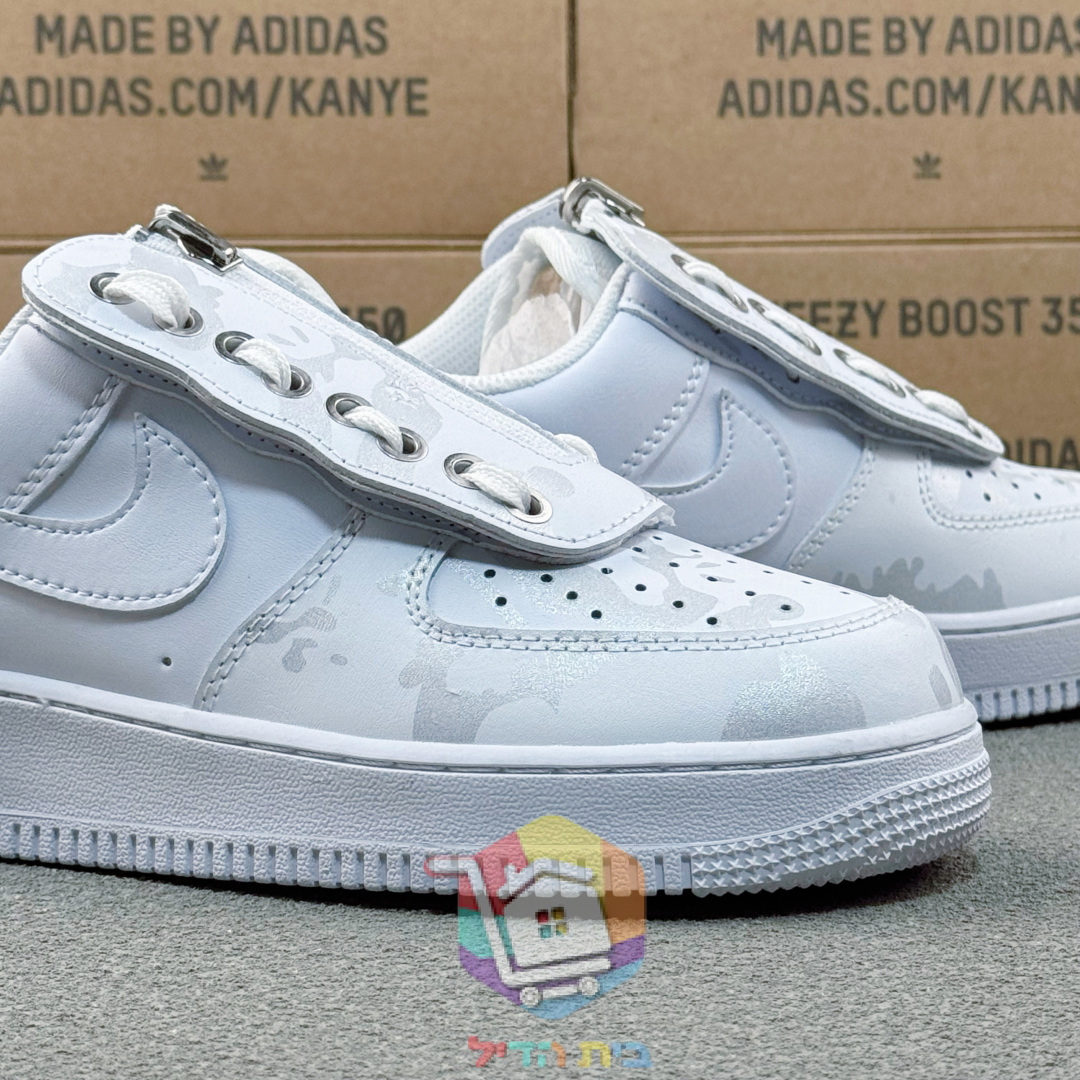 נעלי Nike Air Force 1 Low Shroud לבן