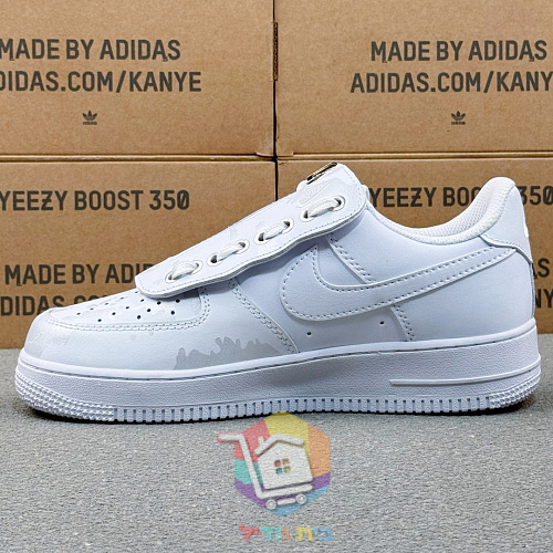 נעלי Nike Air Force 1 Low Shroud לבן 1