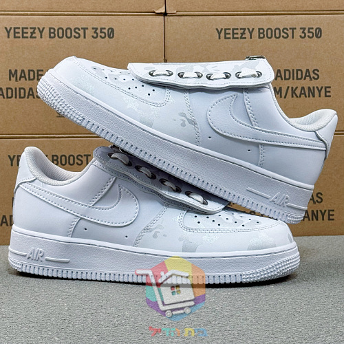 נעלי Nike Air Force 1 Low Shroud לבן 6