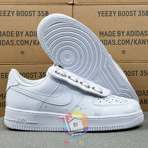 נעלי Nike Air Force 1 Low Shroud לבן 8