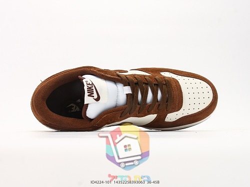Sneakers Nike Big Nike Low, marrone e crema 7