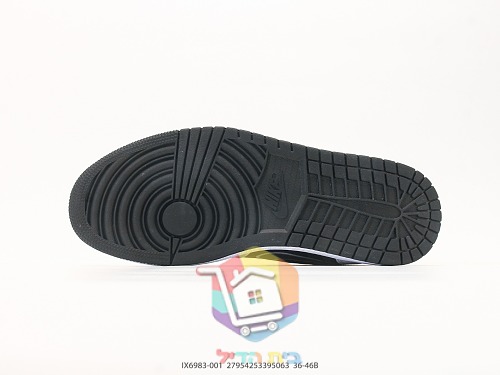 Sneakers Air Jordan 1 Low SE, nero e bianco 6