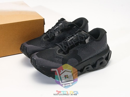 Scarpe da running On Cloudmonster Void, nero totale 10