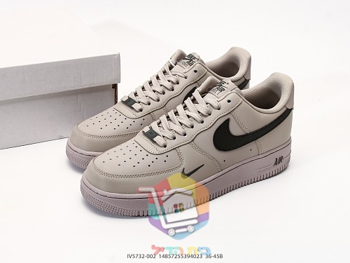 Sneakers Nike Air Force 1 '07, grigio o bianco e blu 1