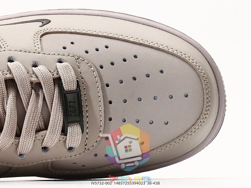 Sneakers Nike Air Force 1 '07, grigio o bianco e blu 2