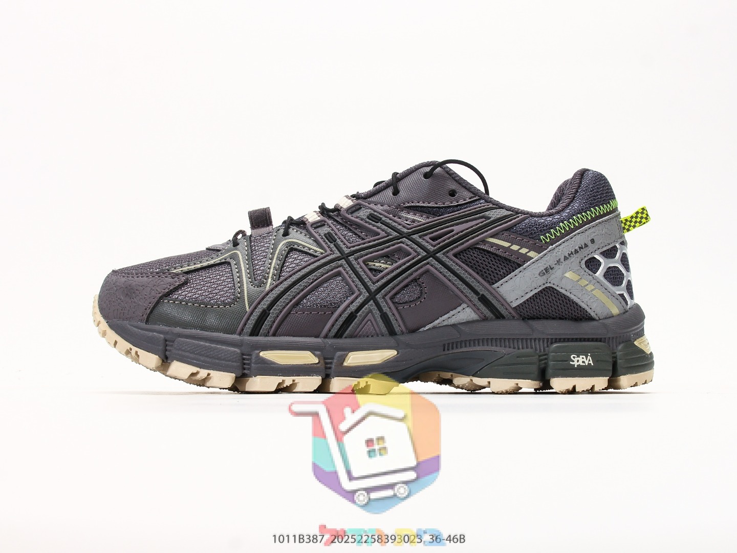 Scarpe da trail ASICS Gel-Kahana 8, grigio scuro