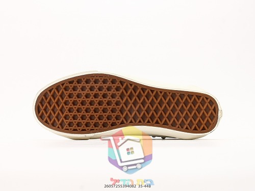 נעלי Vans Old Skool 36 עם ניטים מבריקים, לבן, חום, שחור 6