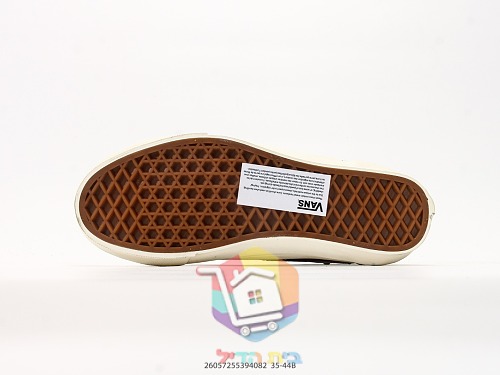נעלי Vans Old Skool 36 עם ניטים מבריקים, לבן, חום, שחור 16