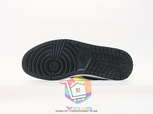 נעלי Air Jordan 1 Low בורדו ושמנת, בורדו ואפור 17