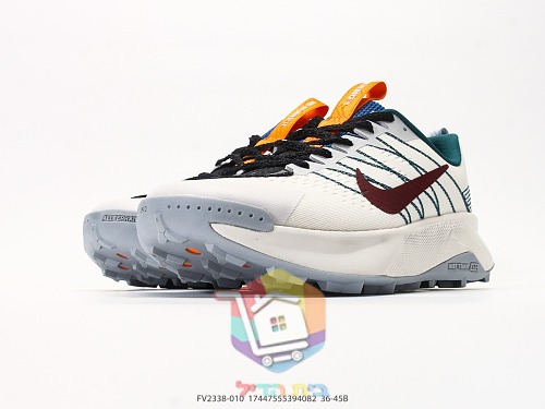 נעלי שטח Nike Wildhorse 10 שמנת, ירוק ובורדו 4