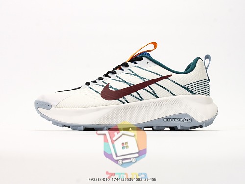 נעלי שטח Nike Wildhorse 10 שמנת, ירוק ובורדו 8