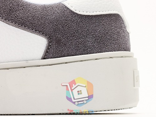 Numeris Low-Top-Sneaker in Weiß und Grau 2