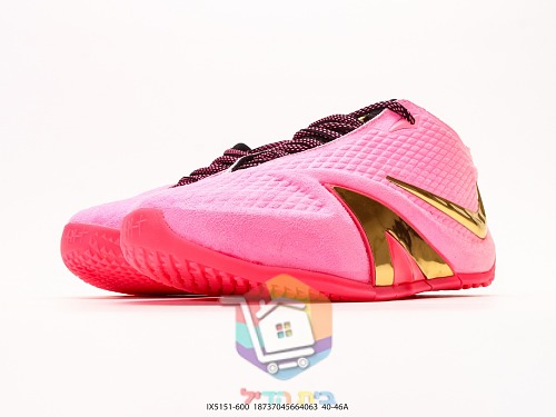 נעלי כדורסל Nike ורוד, כחול 5