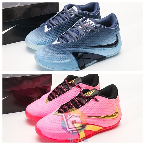נעלי כדורסל Nike ורוד, כחול 21