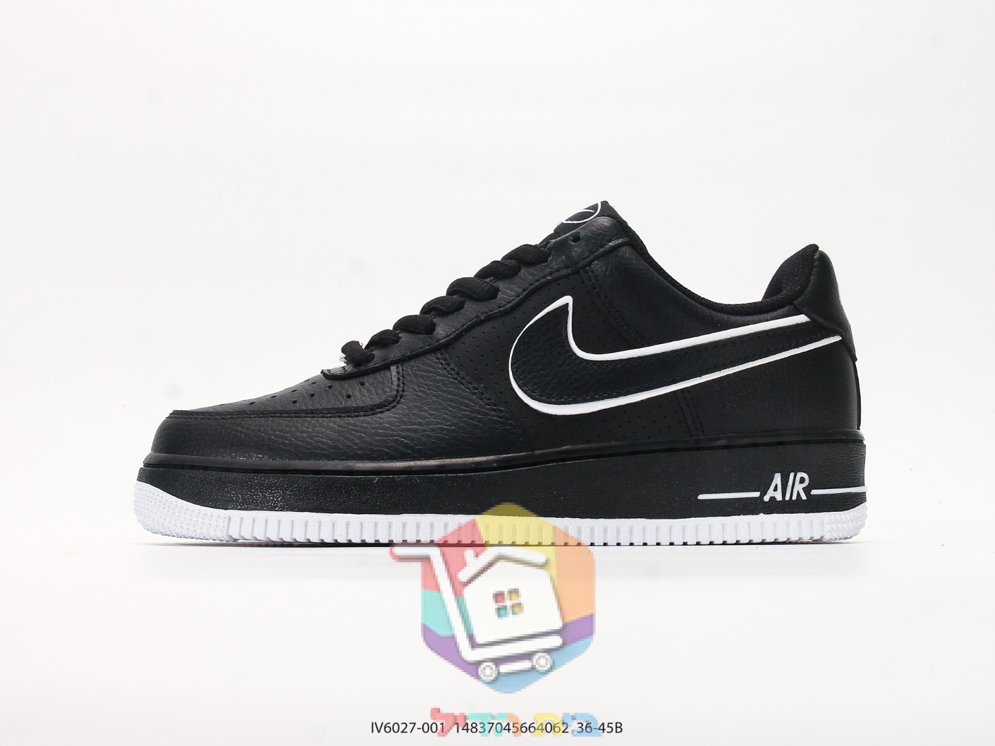 נעלי Nike Air Force 1 שחורות