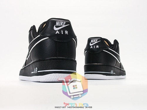 נעלי Nike Air Force 1 שחורות 5