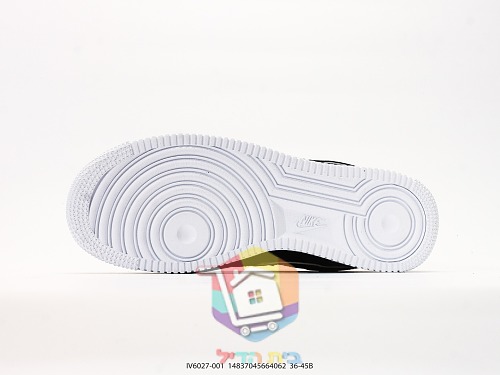 נעלי Nike Air Force 1 שחורות 7