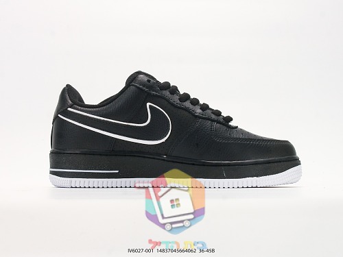 נעלי Nike Air Force 1 שחורות 8