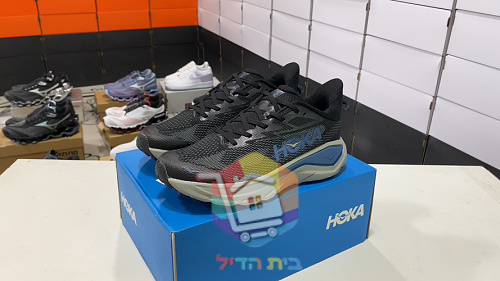 נעלי שטח HOKA שחור, טורקיז 1