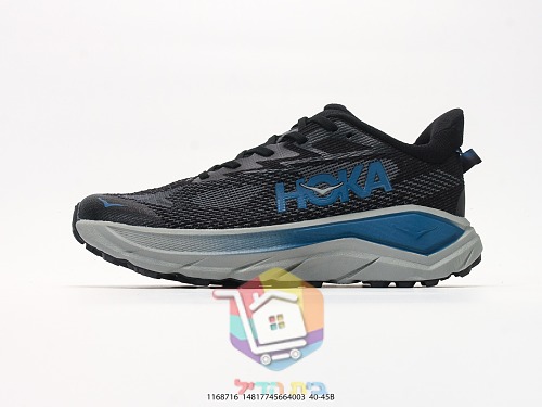 נעלי שטח HOKA שחור, טורקיז 9